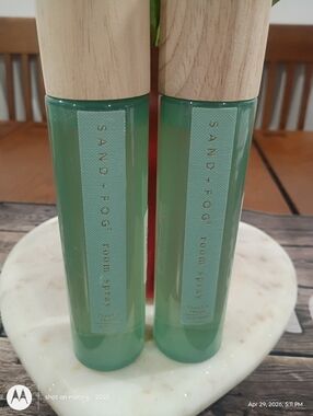Sand + Fog Room Sprays Pistachio Dream~ 3.38 fl oz (2)